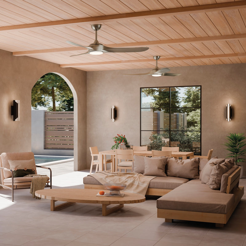 Kichler 310660NI 60"Ceiling Fan, Painted Brushed Nickel