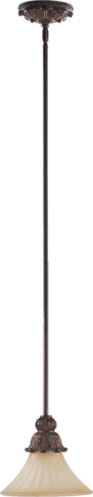 Quorum 3330-88 One Light Pendant, Corsican Gold