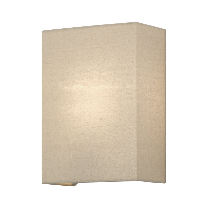 Livex Lighting 52270-48 One Light Wall Sconce, Antique Gold Leaf