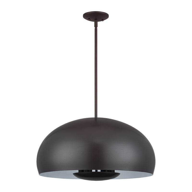 Livex Lighting 51518-92 Four Light Pendant, English Bronze