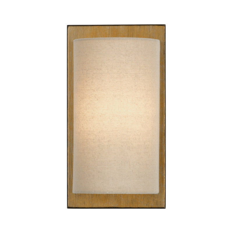 Livex Lighting 58890-48 One Light Wall Sconce, Antique Gold Leaf