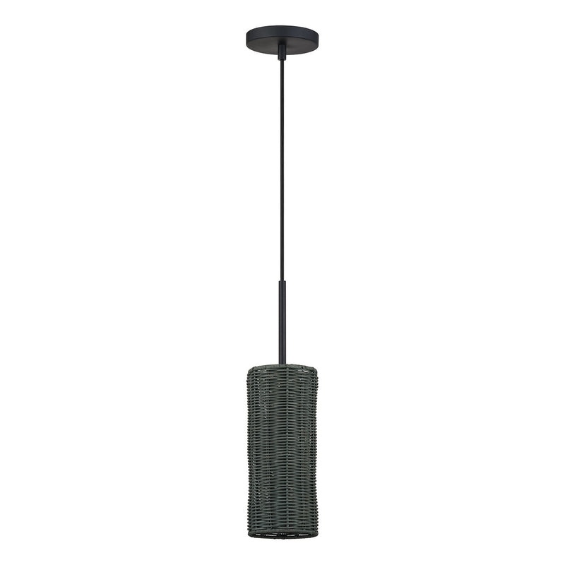 Livex Lighting 60111-04 One Light Mini Pendant, Black