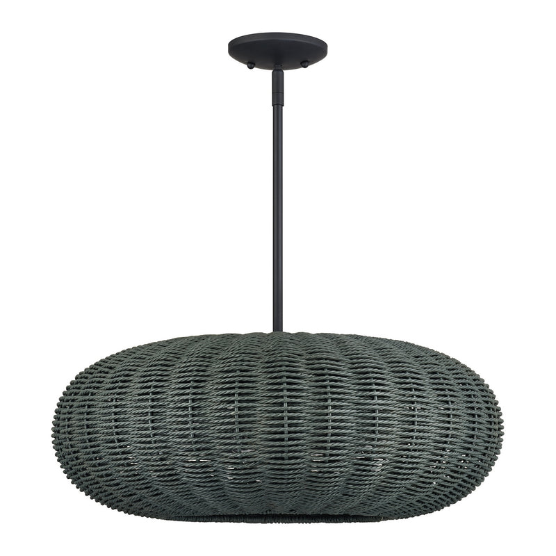 Livex Lighting 60155-04 Five Light Chandelier, Black