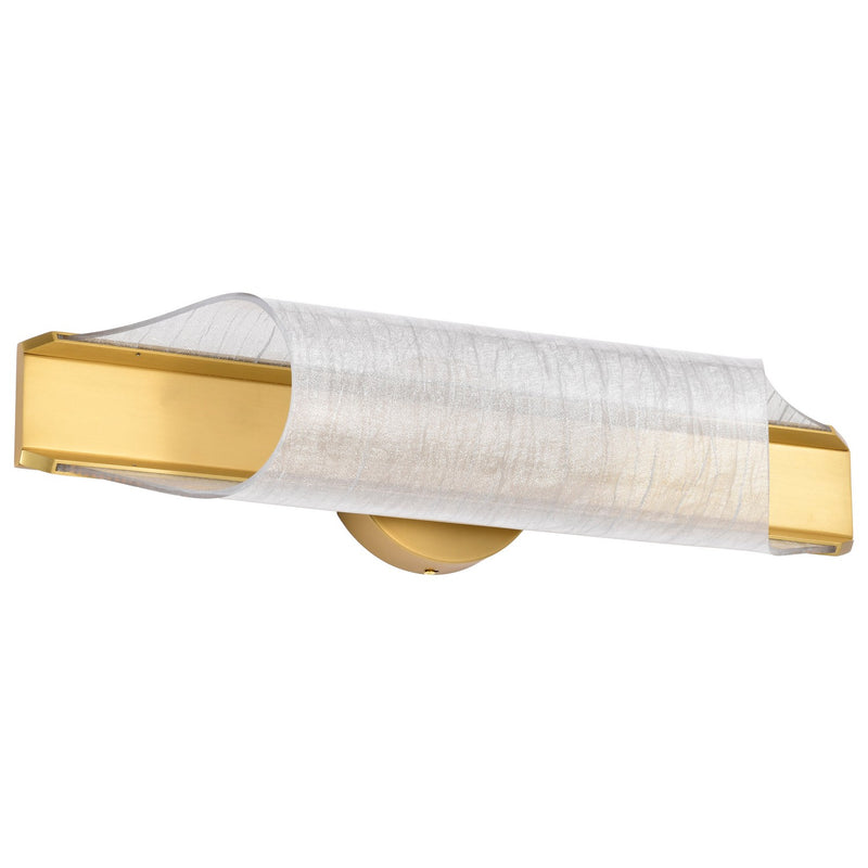 Nuvo Lighting 62-2415 LED Wall Sconce, Vintage Brass