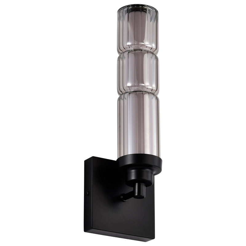 Nuvo Lighting 62-2453 LED Wall Sconce, Matte Black