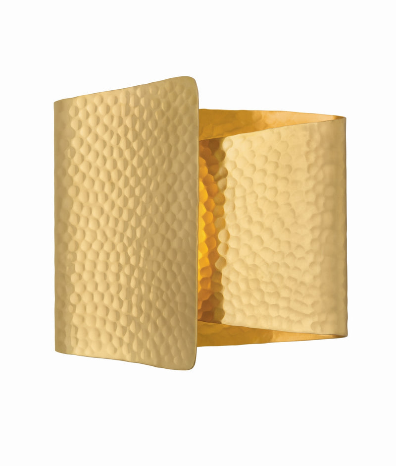 Hudson Valley 5361-AGB LED Wall Sconce, Aged Brass