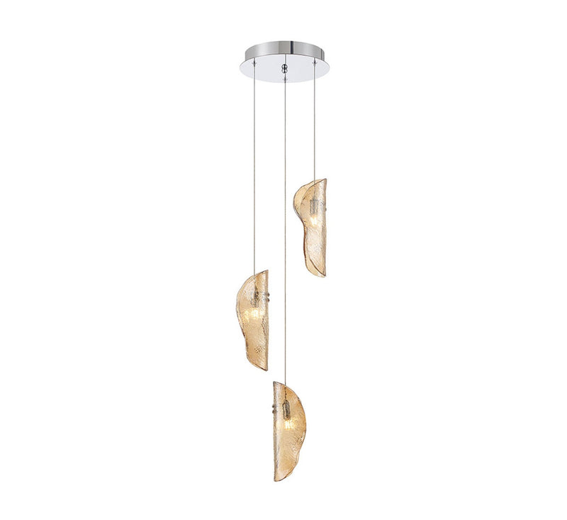 Lib & Co. 10162-018-01 LED Pendant, Chrome