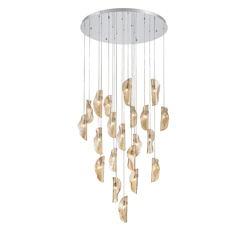 Lib & Co. 10167-018-01 LED Chandelier, Chrome