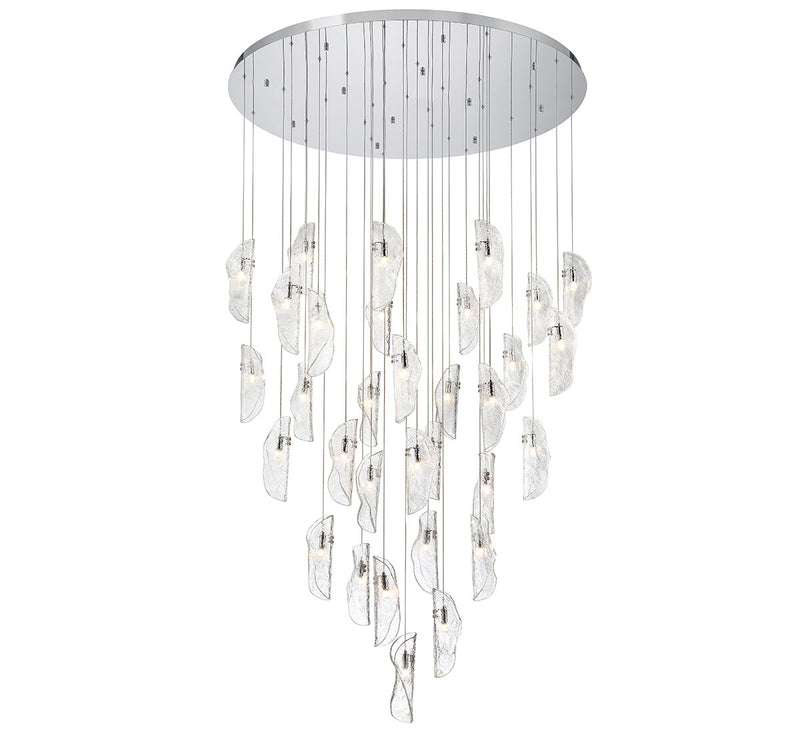 Lib & Co. 10169-017-01 LED Chandelier, Chrome