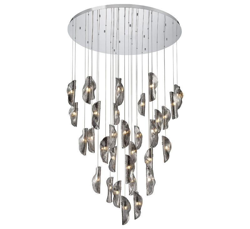 Lib & Co. 10169-019-01 LED Chandelier, Chrome