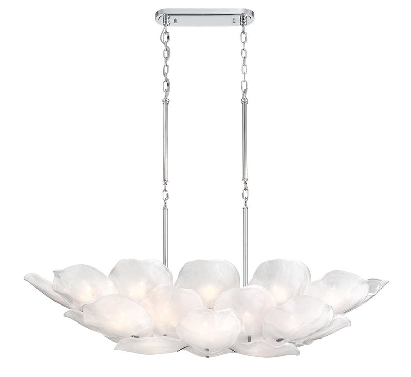 Lib & Co. 12204-01 26 Light Island Chandelier, Chrome