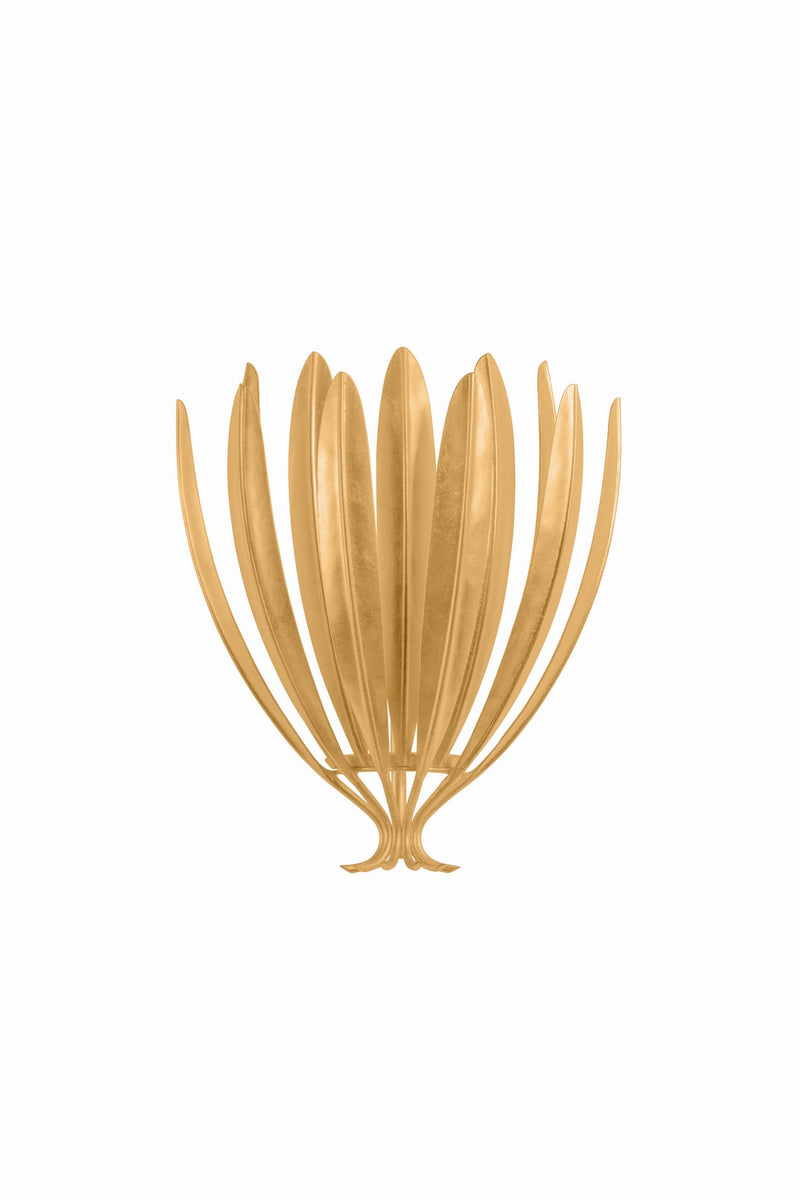 Hudson Valley 1813-VGL One Light Wall Sconce, Vintage Gold Leaf