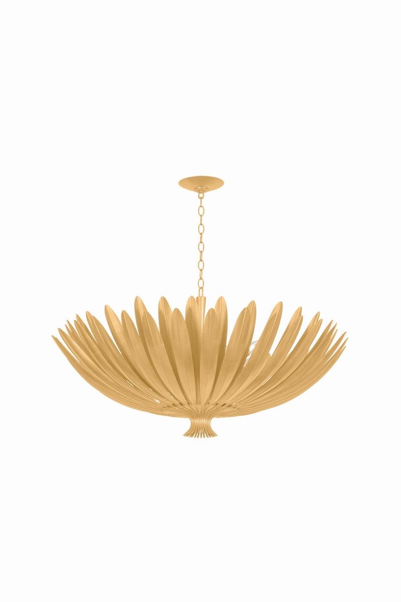 Hudson Valley 1848-VGL 12 Light Chandelier, Vintage Gold Leaf