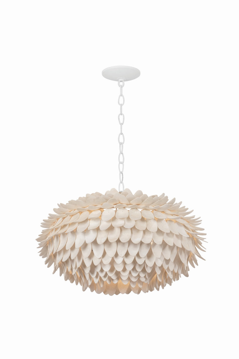 Hudson Valley 1963-WP Three Light Pendant, White Plaster