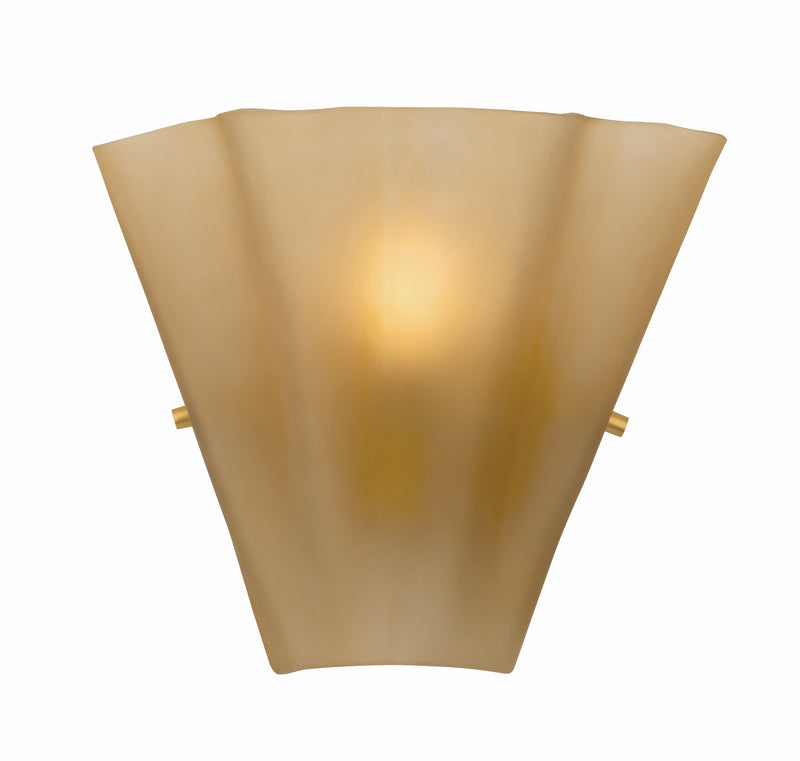 Hudson Valley 2509-AGB One Light Wall Sconce, Aged Brass