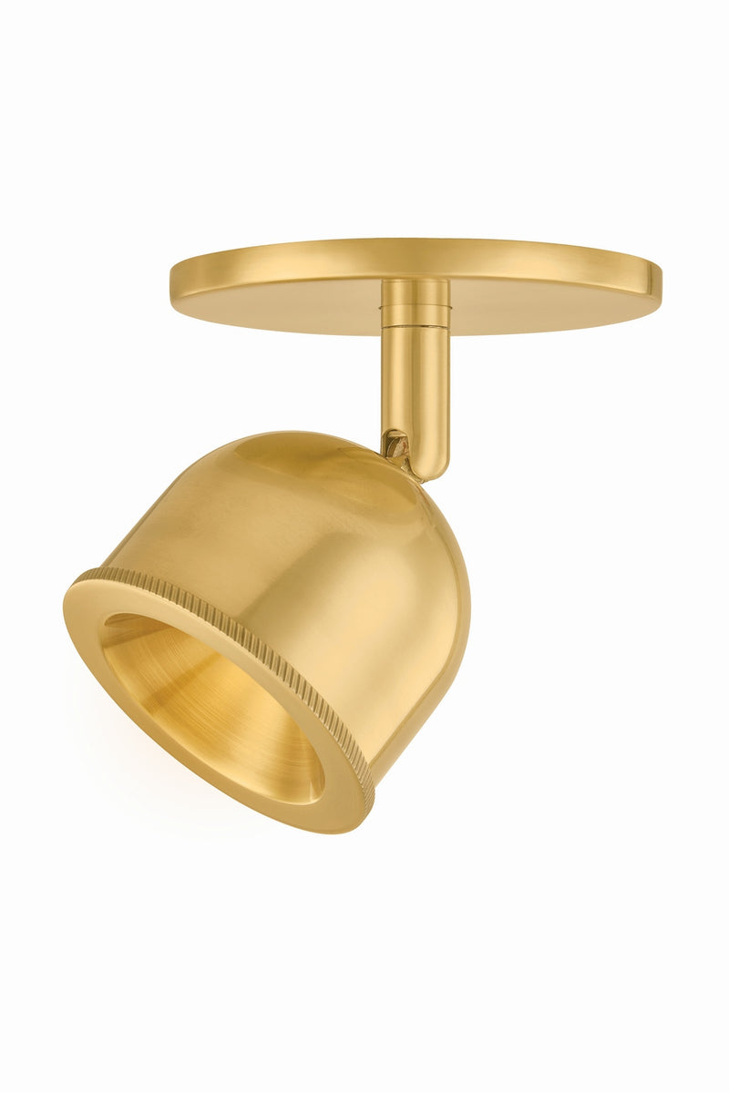 Hudson Valley 3041-AGB LED Flush Mount, Aged Brass