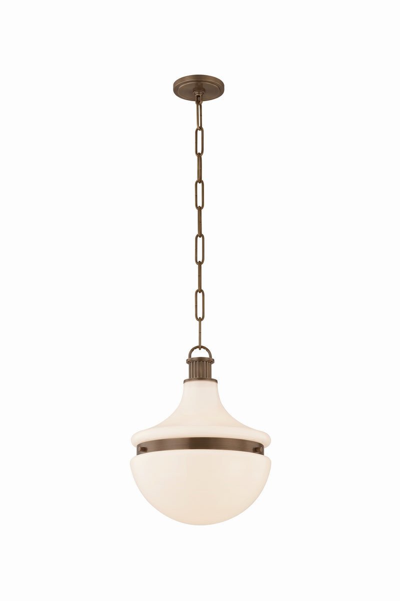 Hudson Valley 5815-HB One Light Pendant, Historic Bronze