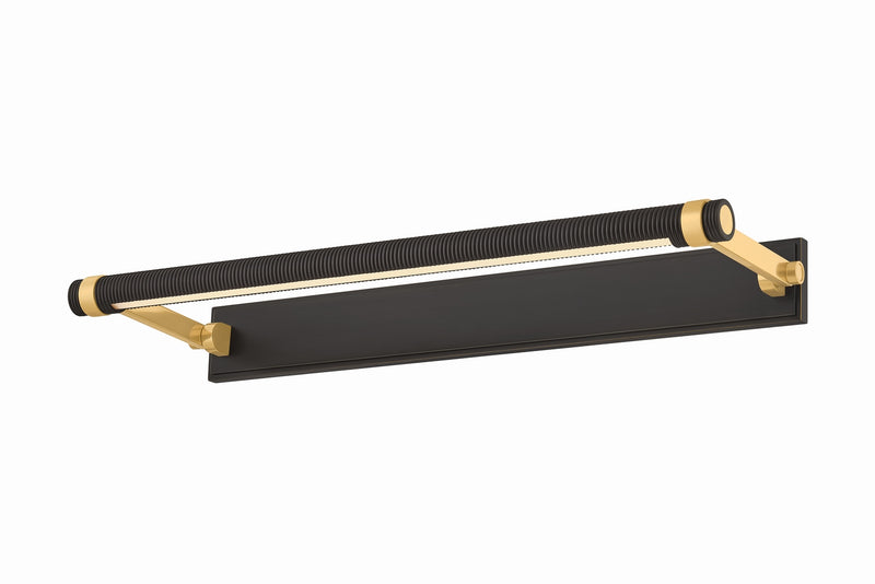 Hudson Valley 7324-AGB/DB LED Picture Light, Aged Brass