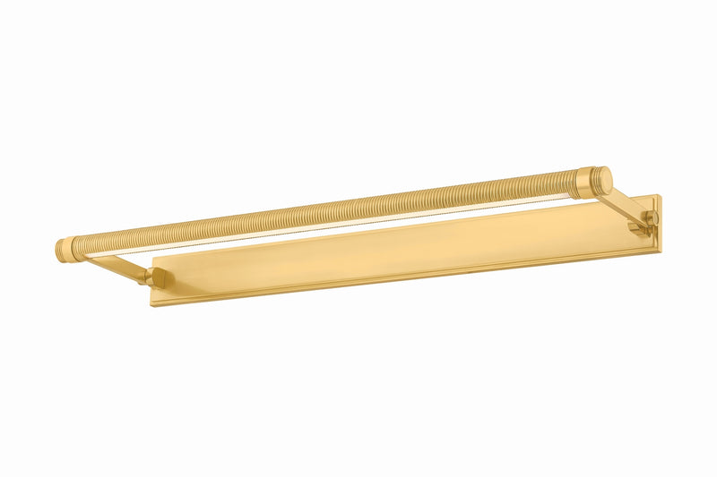 Hudson Valley 7330-AGB LED Picture Light, Aged Brass