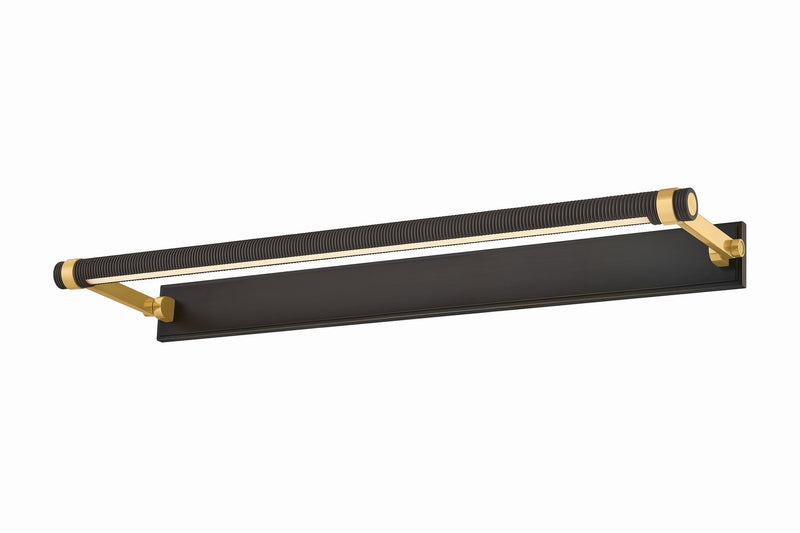 Hudson Valley 7330-AGB/DB LED Picture Light, Aged Brass