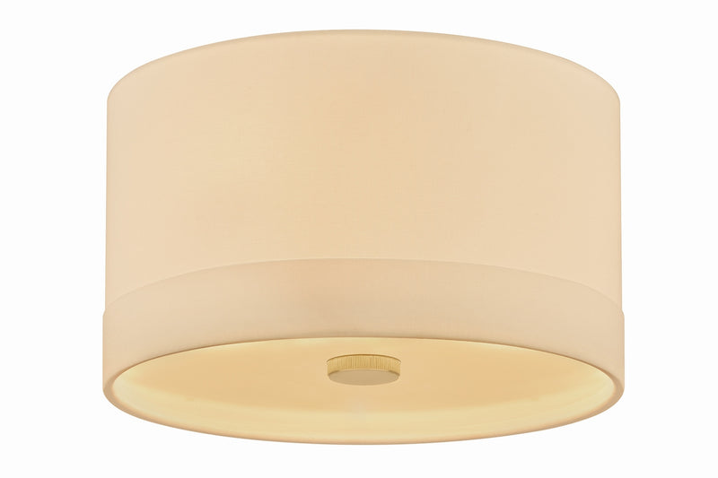 Hudson Valley 8914-AGB Three Light Flush Mount, Aged Brass