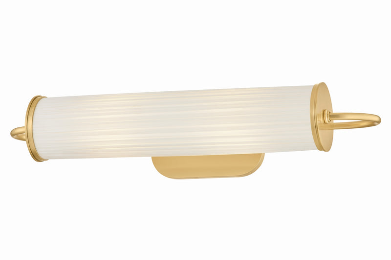 Hudson Valley AH5021-AGB Two Light Picture Light, Aged Brass