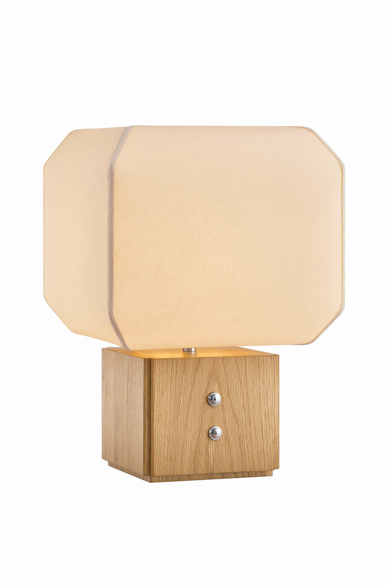 Hudson Valley AHL4519-PN One Light Table Lamp, Polished Nickel