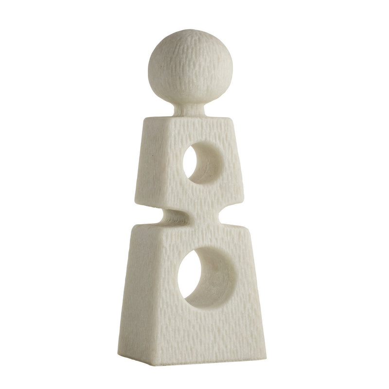 Arteriors ASC40 Sculpture, Ivory