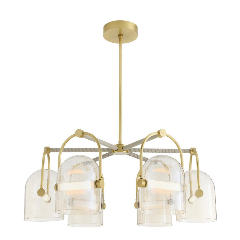 Arteriors DMC35 LED Chandelier, Smoke