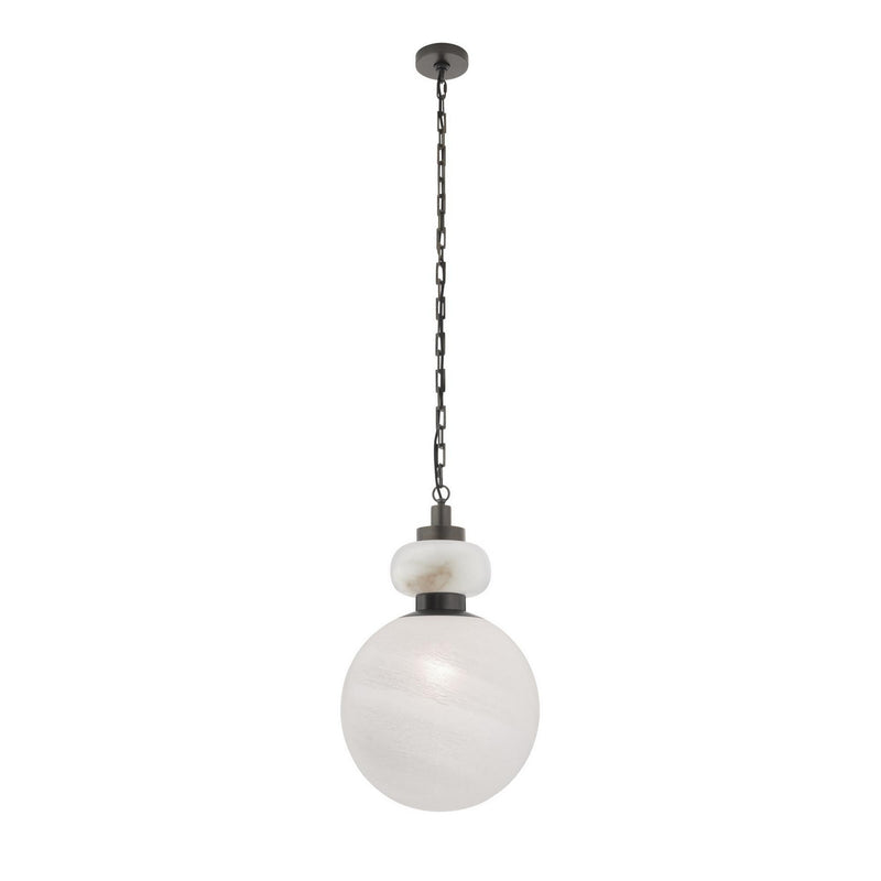 Arteriors DSC12 One Light Pendant, Matte Swirl