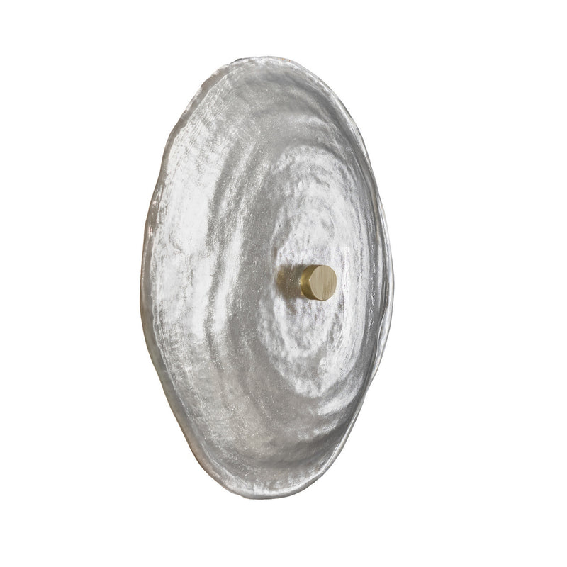Arteriors DWC85 LED Wall Sconce, Silver Leaf