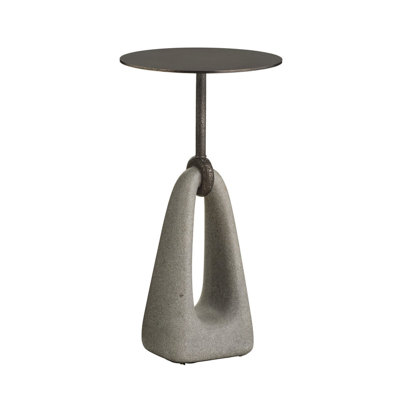 Arteriors FAC04 Accent Table, Vintage Bronze