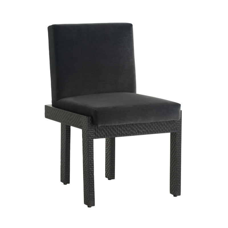 Arteriors FRI32 Dining Chair, Midnight Grey