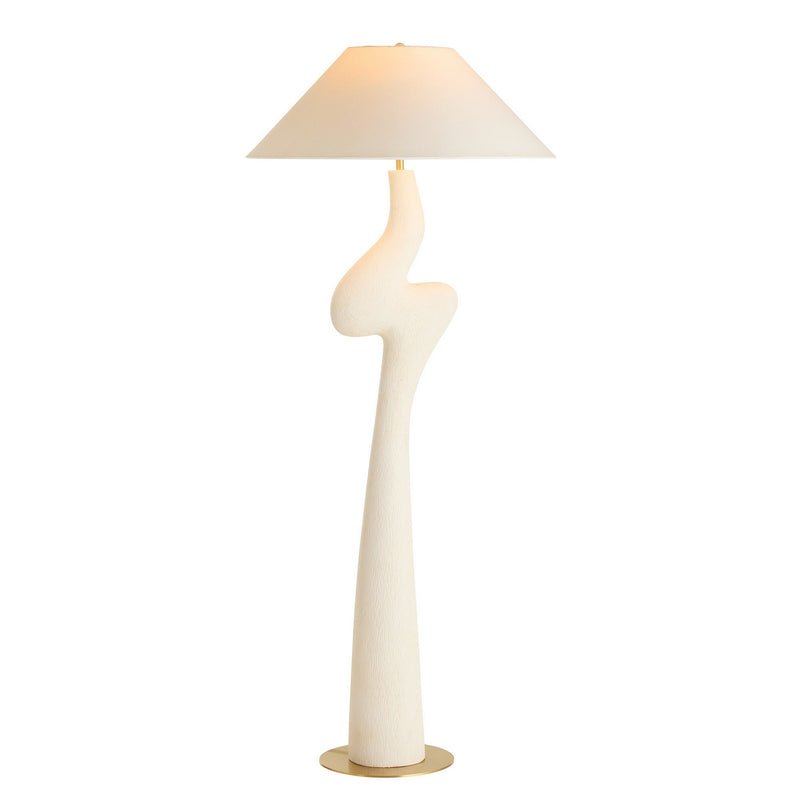 Arteriors PFC22-603 One Light Floor Lamp, Ivory