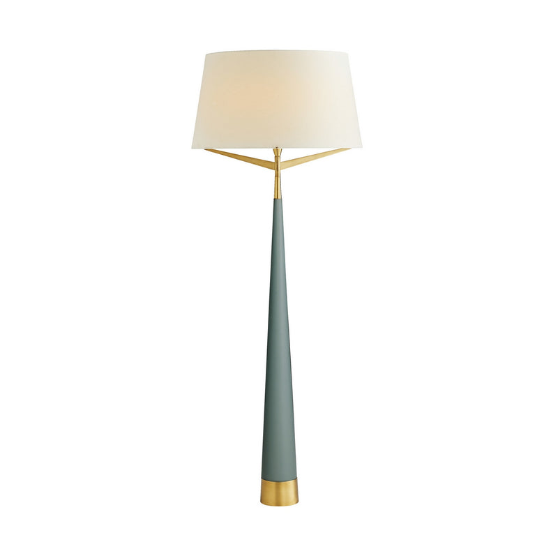 Arteriors PFC24-401 One Light Floor Lamp, Cadet Blue