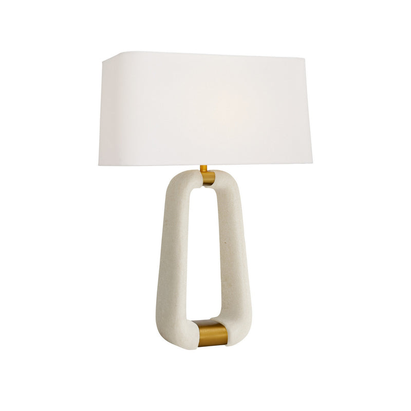 Arteriors PTC71-150 One Light Table Lamp, Ivory