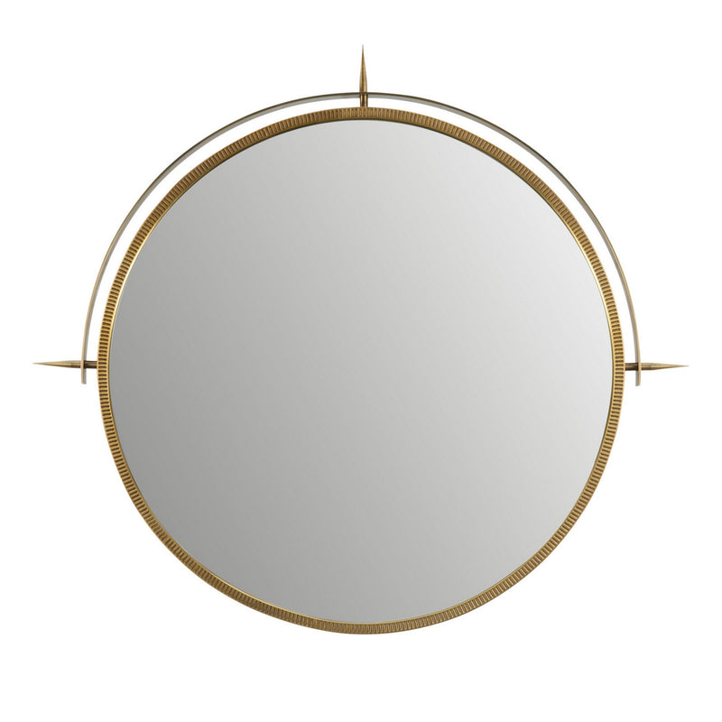 Arteriors WMI91 Mirror, Antique Brass