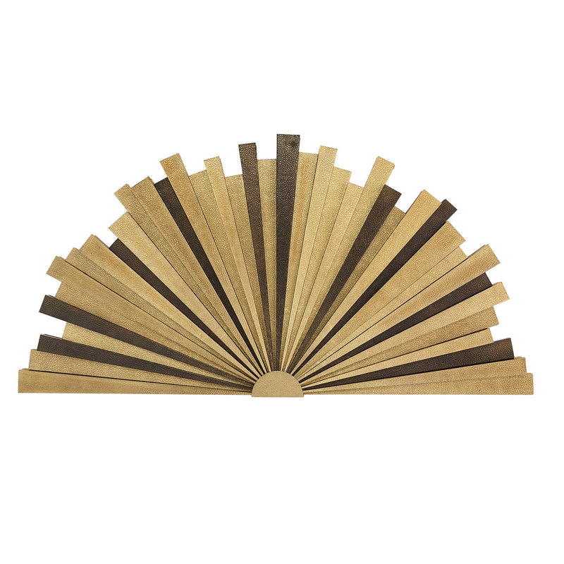 Arteriors WPI06 Wall Plaque, Antique Brass