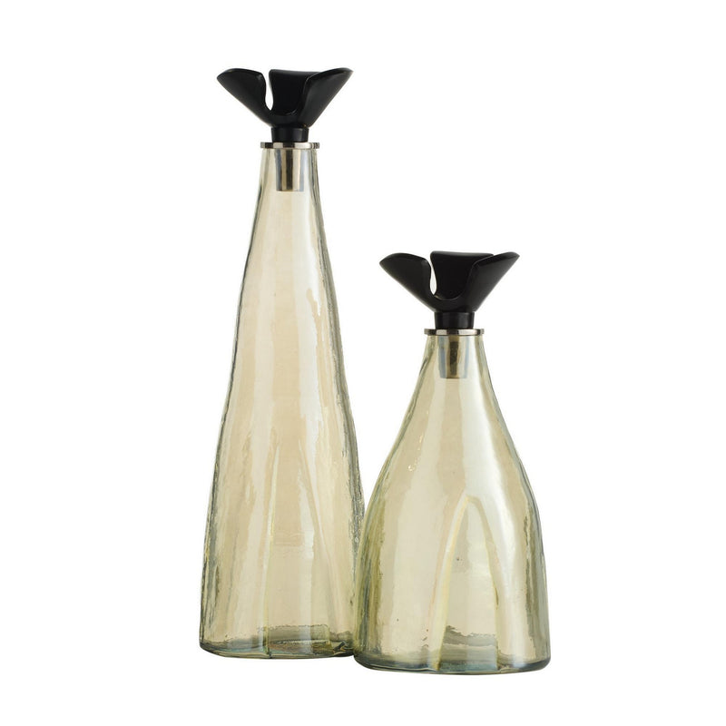 Arteriors ARI26 Decanters, Set of 2, Bronze