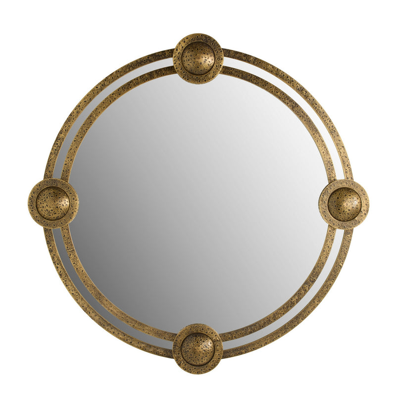 Arteriors WMI95 Mirror, Antique Brass
