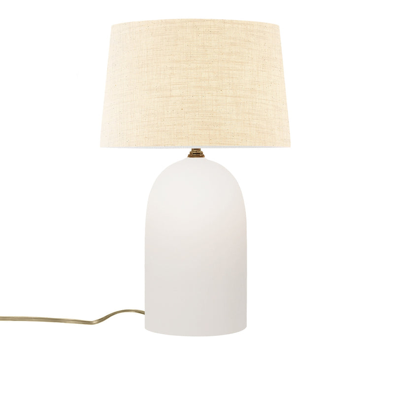 Justice Designs CER-2565-BIS-CREM One Light Portable, Brushed Brass