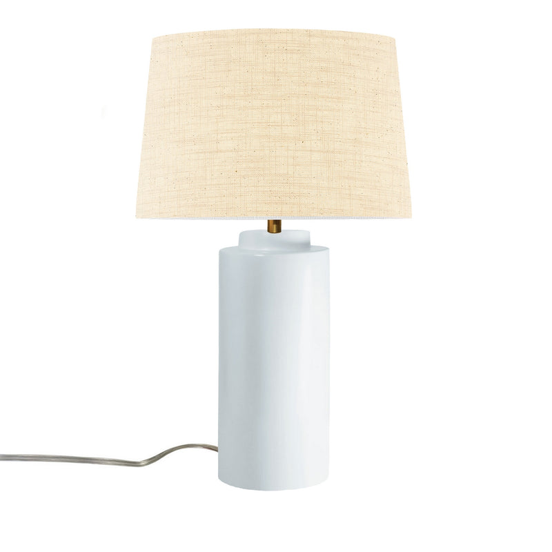 Justice Designs CER-2575-BIS-CREM One Light Portable, Brushed Brass