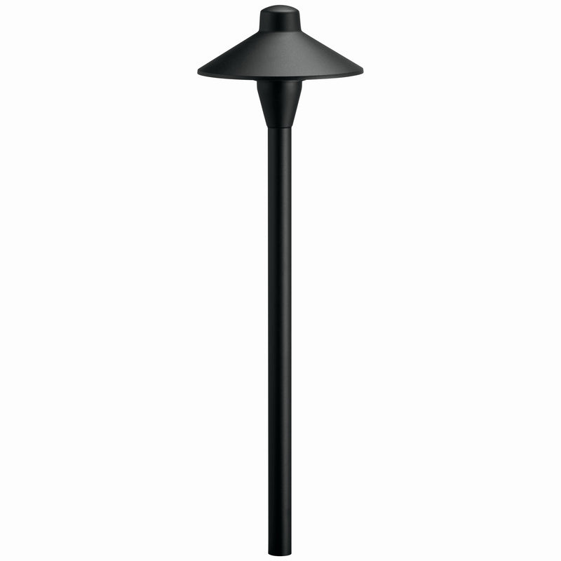 Kichler 15478BKB LED Path Light, Black Brass