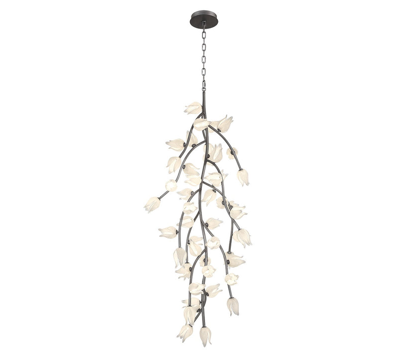 Lib & Co. 10113-042 LED Chandelier, Brushed Vintage grey