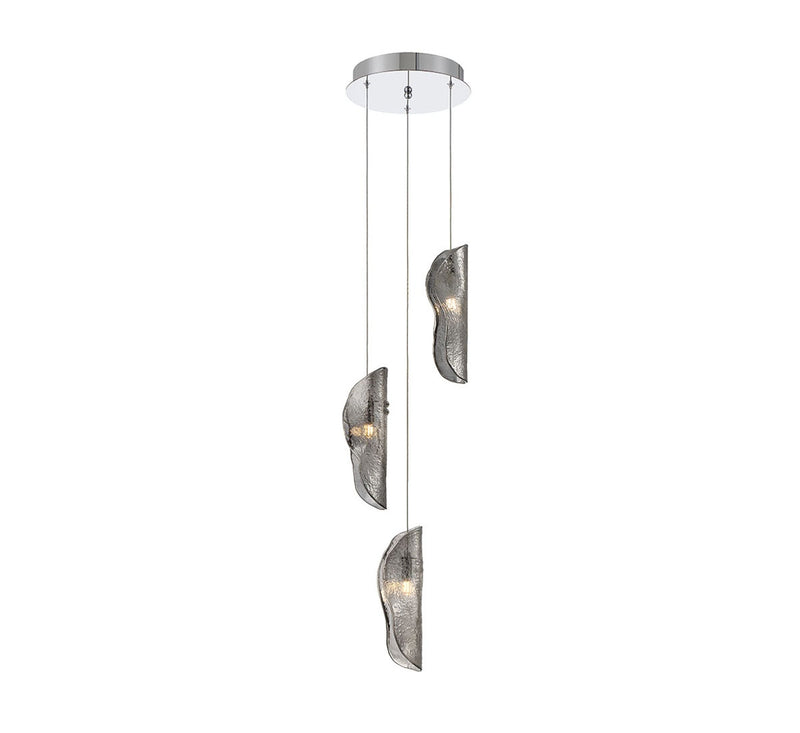 Lib & Co. 10162-019-01 LED Pendant, Chrome