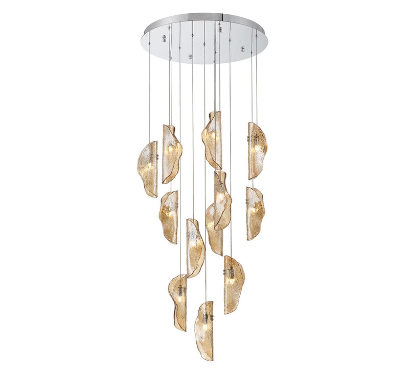 Lib & Co. 10164-018-01 LED Chandelier, Chrome