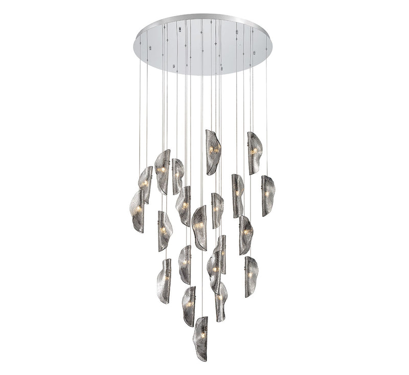 Lib & Co. 10167-019-01 LED Chandelier, Chrome