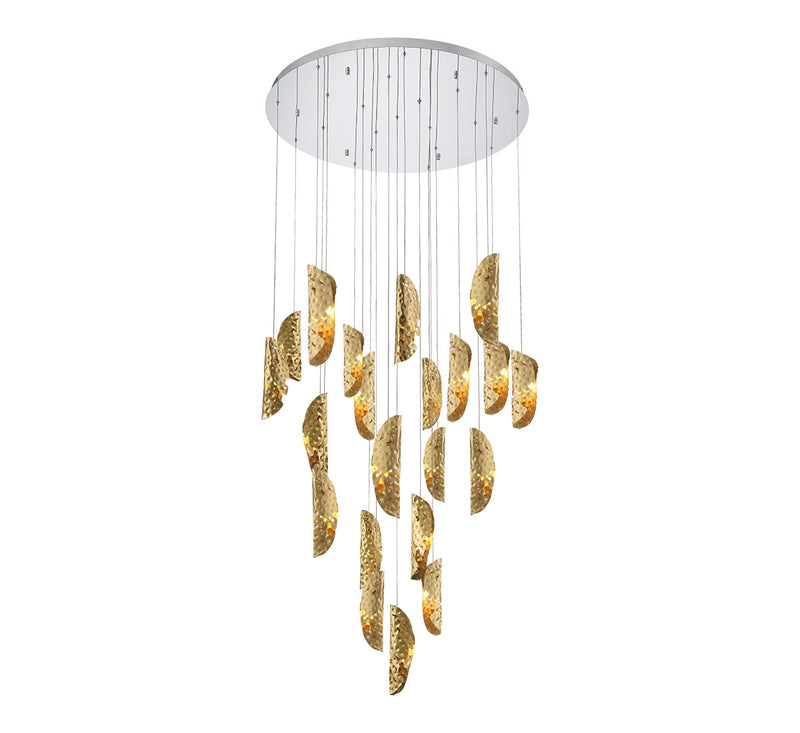 Lib & Co. 10167-020-01 LED Chandelier, Chrome