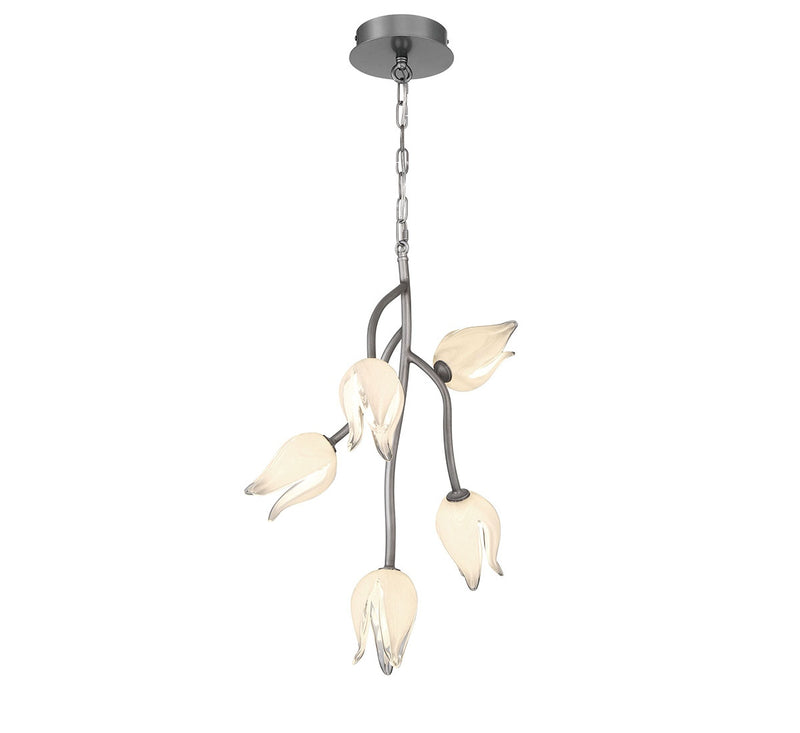 Lib & Co. 12088-042 LED Pendant, Brushed Vintage grey