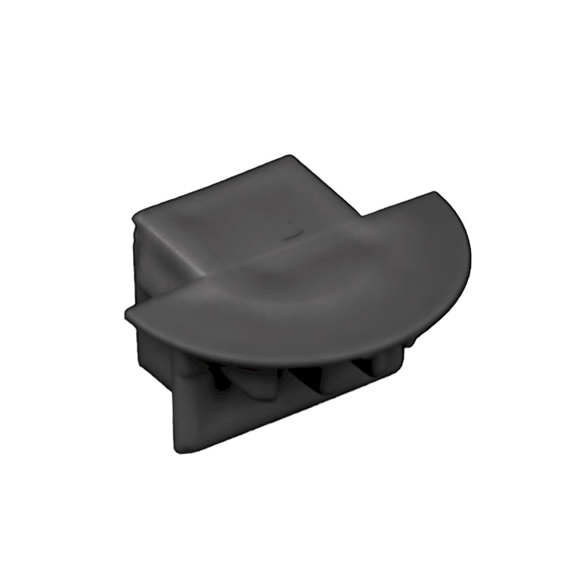 American Lighting PE-AA2DF-FEED-BK End Cap With Wire Feed Hole